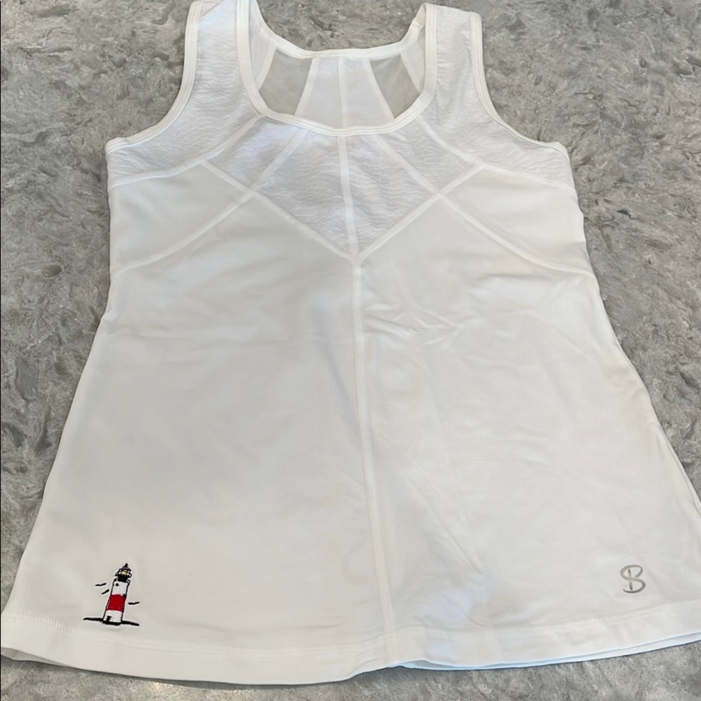NWOT SOFIBELLA XS Original Nantucket Sankaty Tennis Top